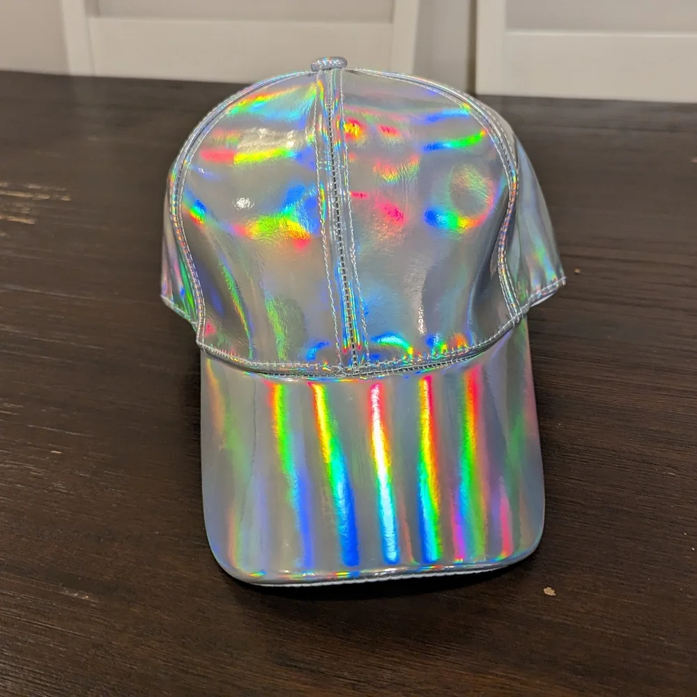 Metallic Baseball Hat - Picture 2 of 4